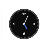 Analog Classic Dark widget