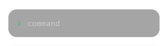 Commands widget