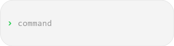 Commands widget