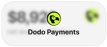Dodo Payments widget