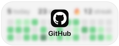 GitHub Activity widget