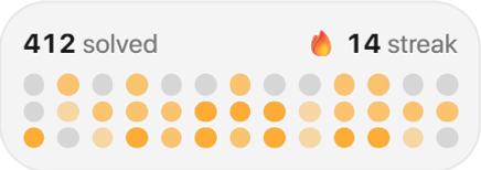 LeetCode Stats widget