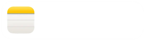 Notes widget