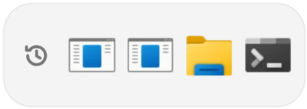 Recently Opened widget