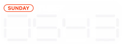 Segment Clock widget