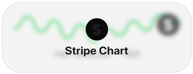 Stripe Chart widget